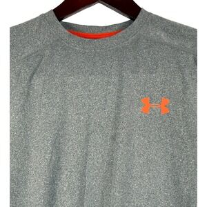 Under Armour All Season Gear Long Sleeve Fitted Gray Athletic‎ Shirt Mens Small